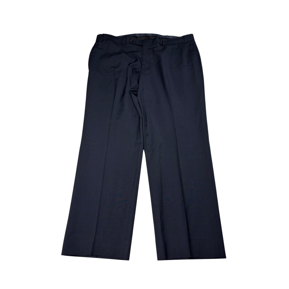 Lauren Ralph Lauren Mens High Performance‎ Wool Dress Pants Navy Blue W36 L27